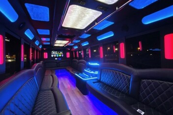 Fremont Limousine Bus Interior
