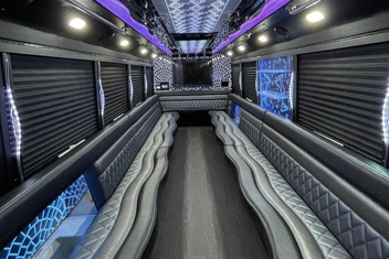 Fremont Party Bus Interior