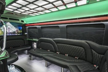 Fremont Sprinter Party Bus Interior