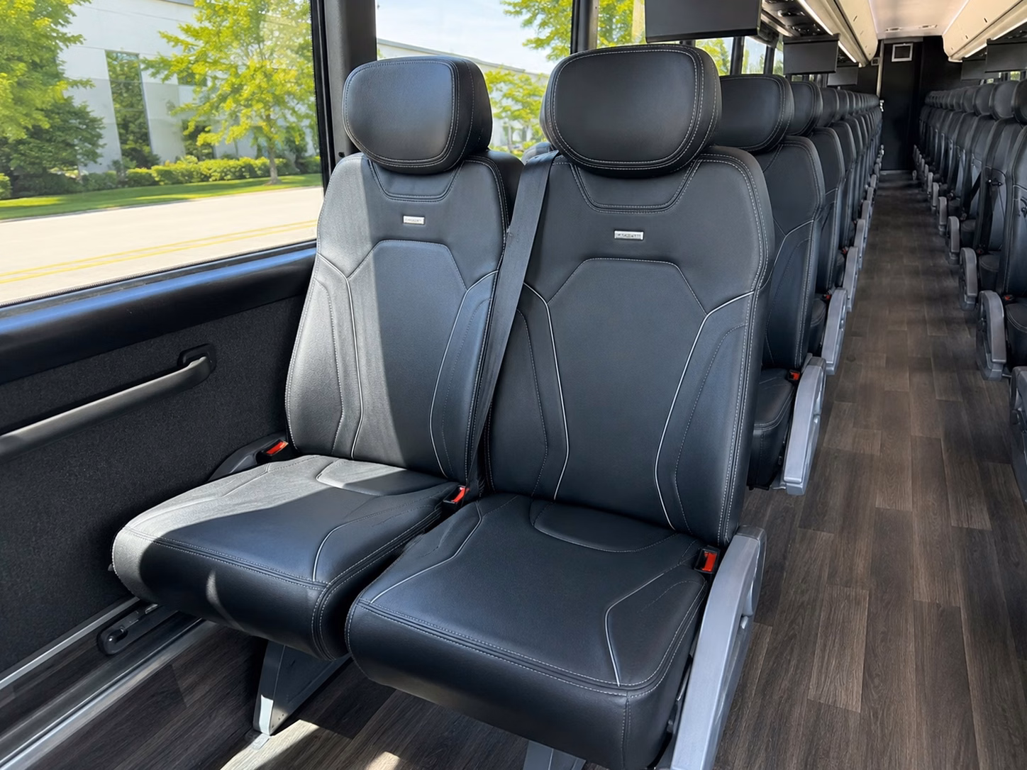 fremont 56 passenger charter bus rental