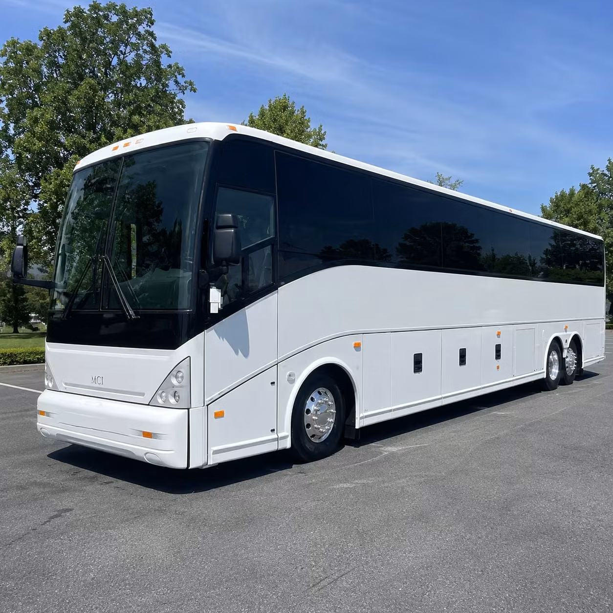 fremont charter bus rental exterior