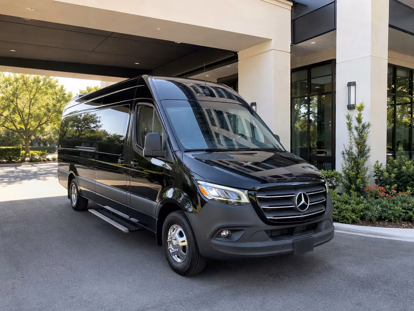 sprinter vans and minibuses for intimate fremont bridal party transportation